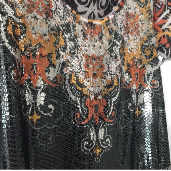 Sequins Short Sleeve Tee Shirt Style
Mini Dress - Picture 7 of 7